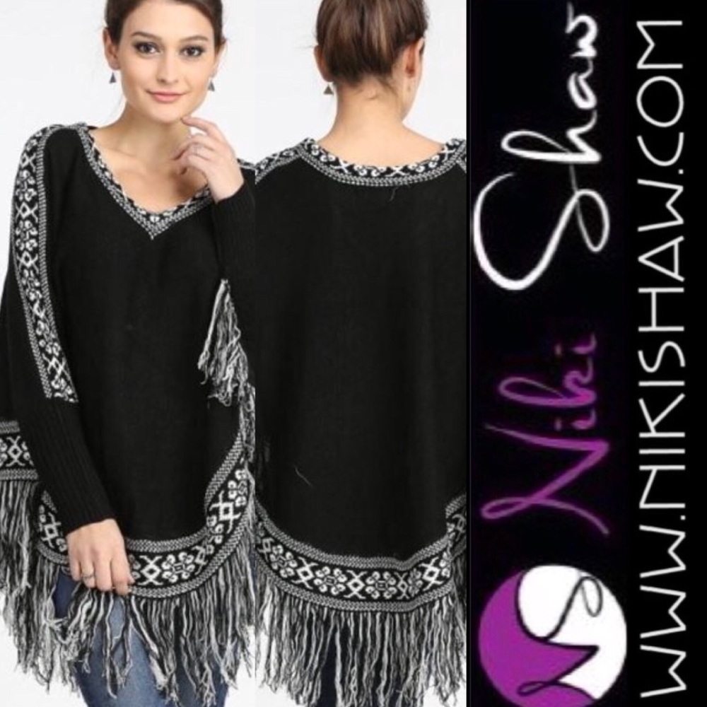 PONCHONELLA PONCHO  www.nikishaw.com
